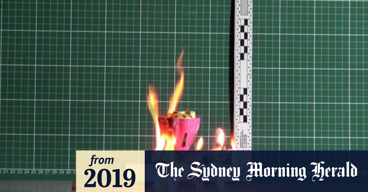 Video The banned birthday candle that bursts into flames